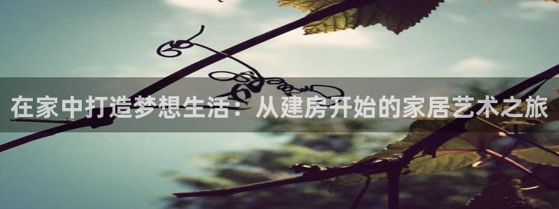 富联2娱乐首页下载：在家中打造梦想生活：从建房开始的家居艺术之旅