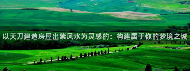 富联娱乐app：以天刀建造房屋出紫风水为灵感的：构建属于你的梦境之城