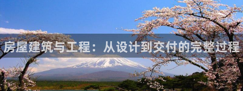 富联娱乐平台登录不了：房屋建筑与工程：从设计到交付的完整过程