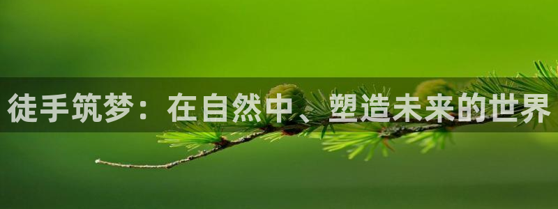 富联娱乐找382223：徒手筑梦：在自然中、塑造未来的世界
