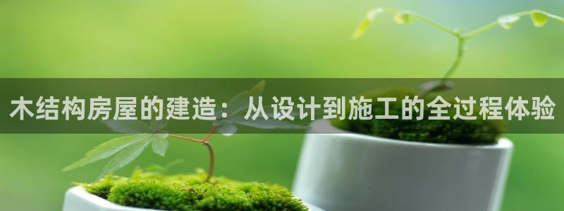 富联娱乐注册登录失败：木结构房屋的建造：从设计到施工的全过程体验