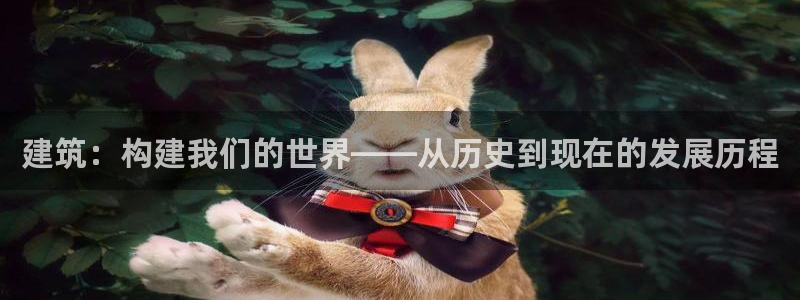 富联娱乐测速登录：建筑：构建我们的世界——从历史到现在的发展历程